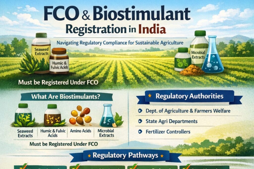 FCO & Biostimulant Registrations in India: Regulatory Pathways, Challenges, and Best Practices