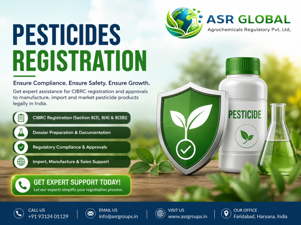 Pesticide registration consultant