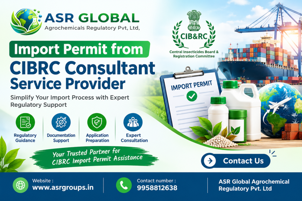 Import Permit from CIBRC Consultant Service Provider